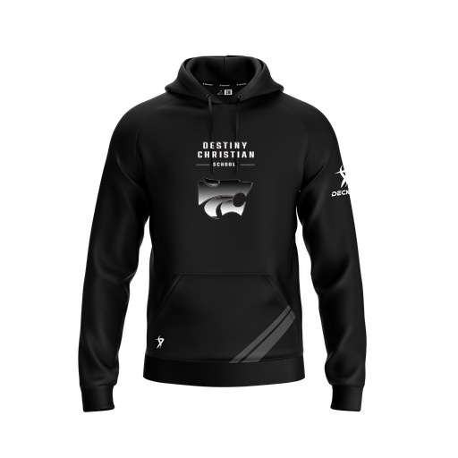 [CUS-DFW-SUHOOD-FLC-LSL-BLK-YXS-LOGO1] Summit Hoodie (Youth XS, Black, Logo 1)