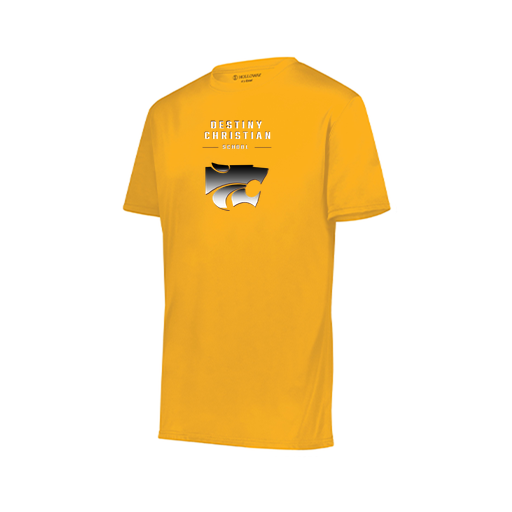 [222818.025.S-LOGO1] Men's Movement Dri Fit Shirt (Adult S, Athletic Gold, Logo 1)