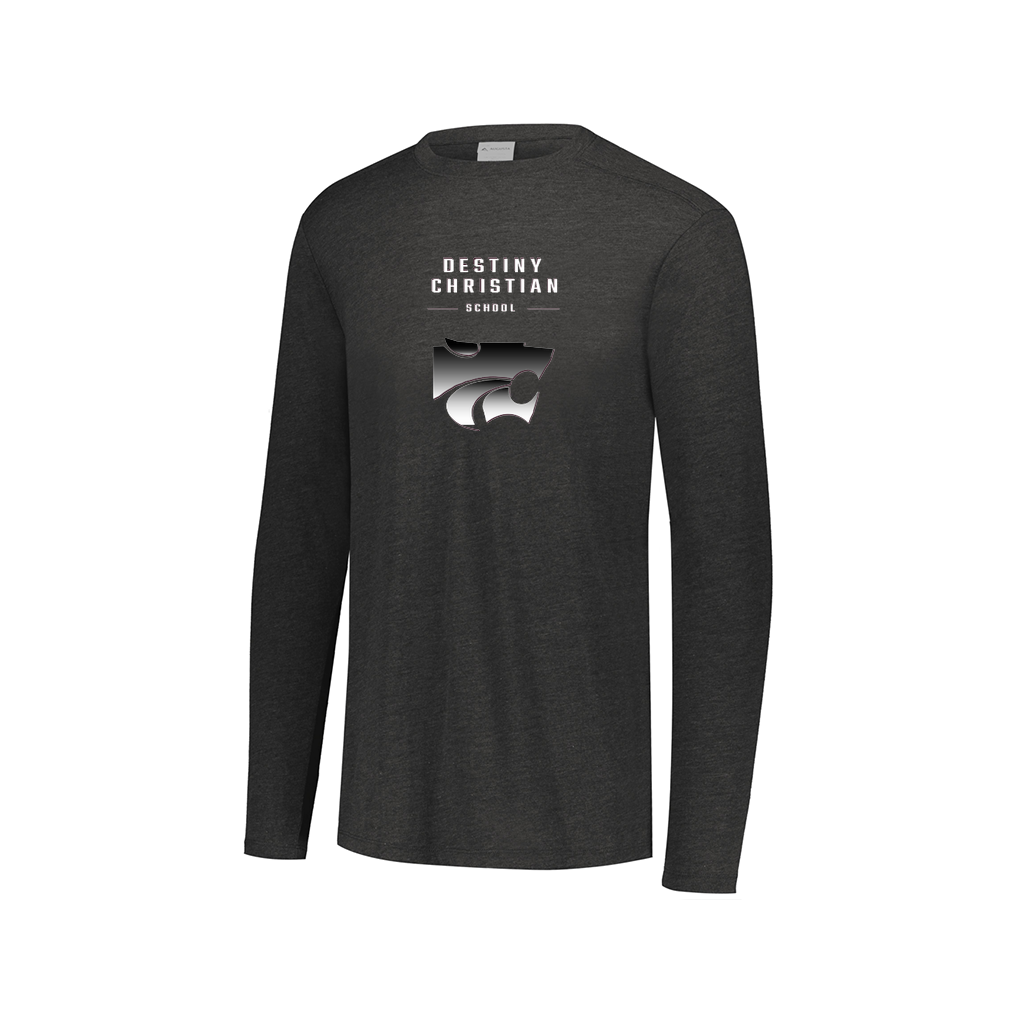 Decker Men's Tri-Blend T-Shirt - Long Sleeve