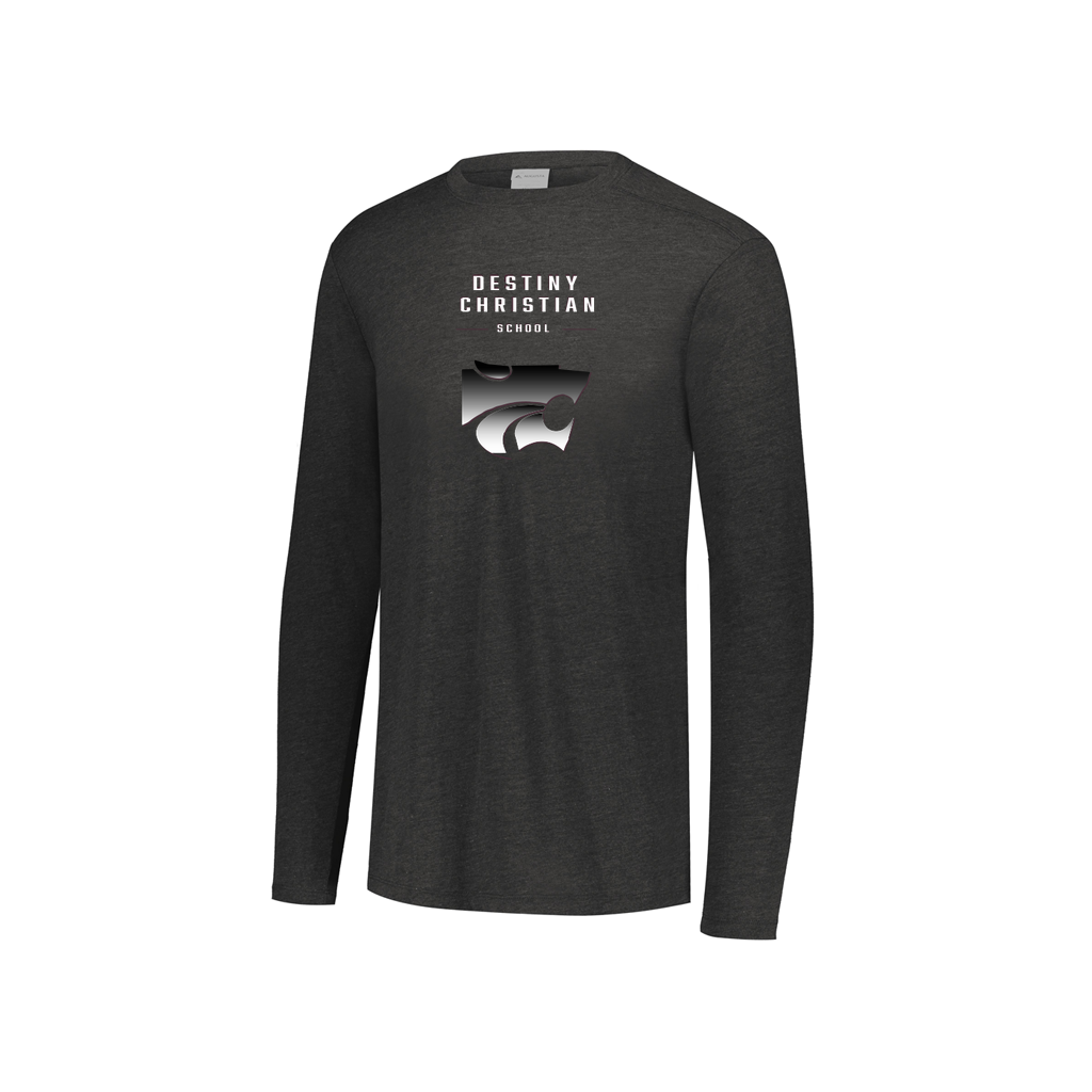 Decker Youth Tri-Blend T-Shirt - Long Sleeve